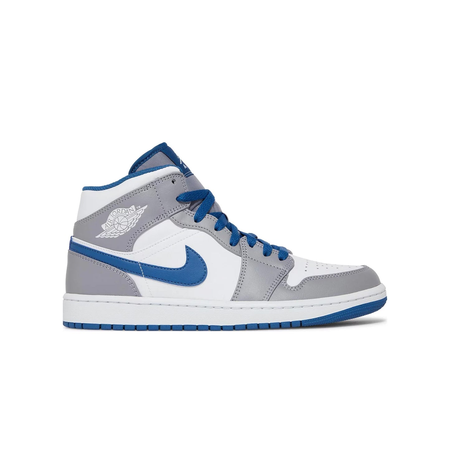 AIR JORDAN 1 MID TRUE BLUE