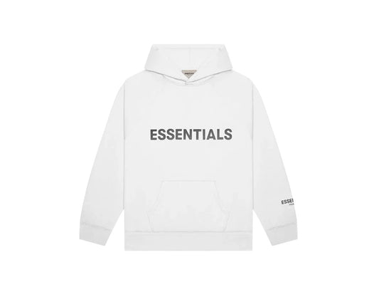 FEAR OF GOD ESSENTIALS HOODIE WHITE