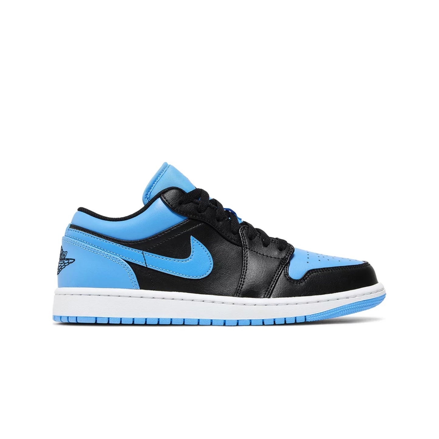 AIR JORDAN 1 LOW BLACK UNIVERSITY BLUE