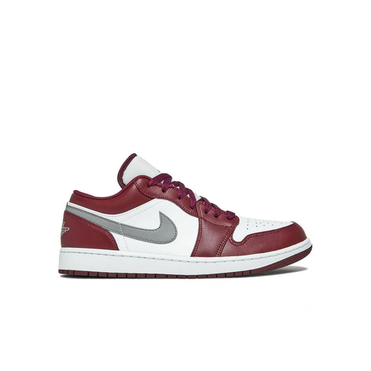 AIR JORDAN 1 LOW WHITE BORDEAUX