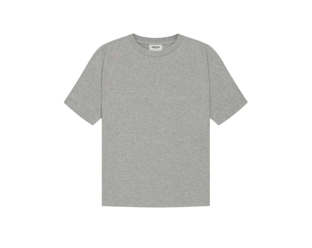 FEAR OF GOD ESSENTIALS T-SHIRT HEATHER OAT