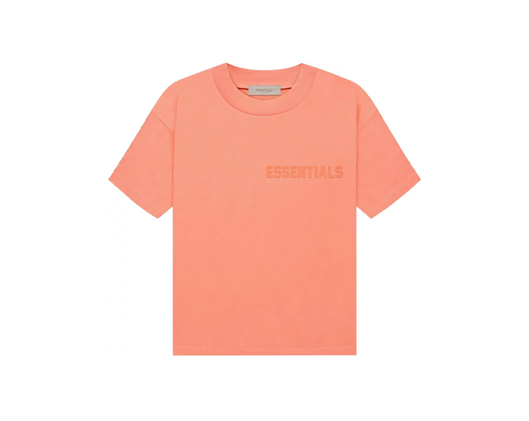 FEAR OF GOD ESSENTIALS T-SHIRT CORAL