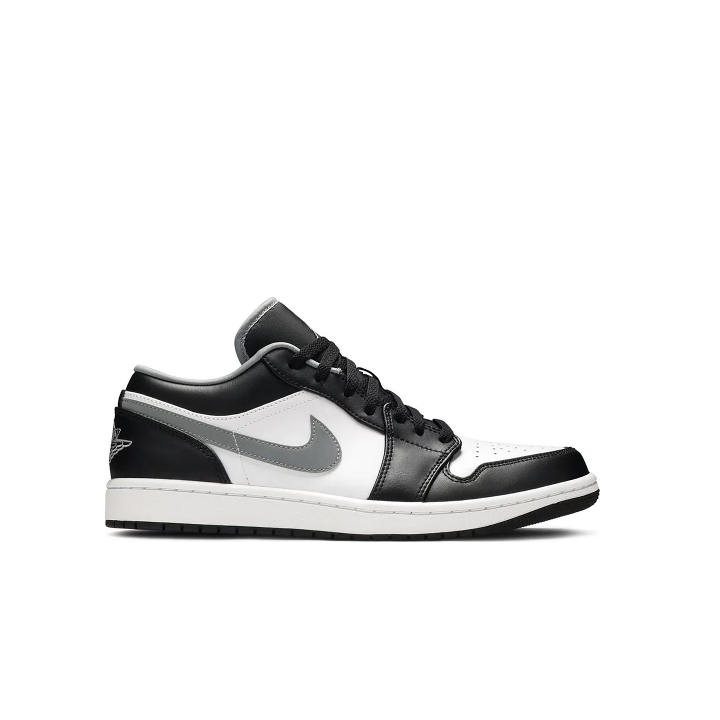 AIR JORDAN 1 LOW BLACK WHITE GREY