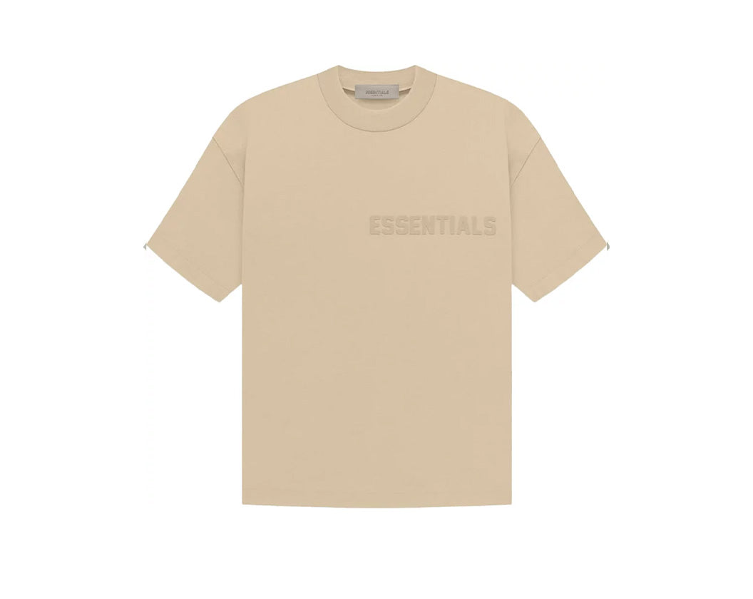 FEAR OF GOD ESSENTIALS T-SHIRT SAND