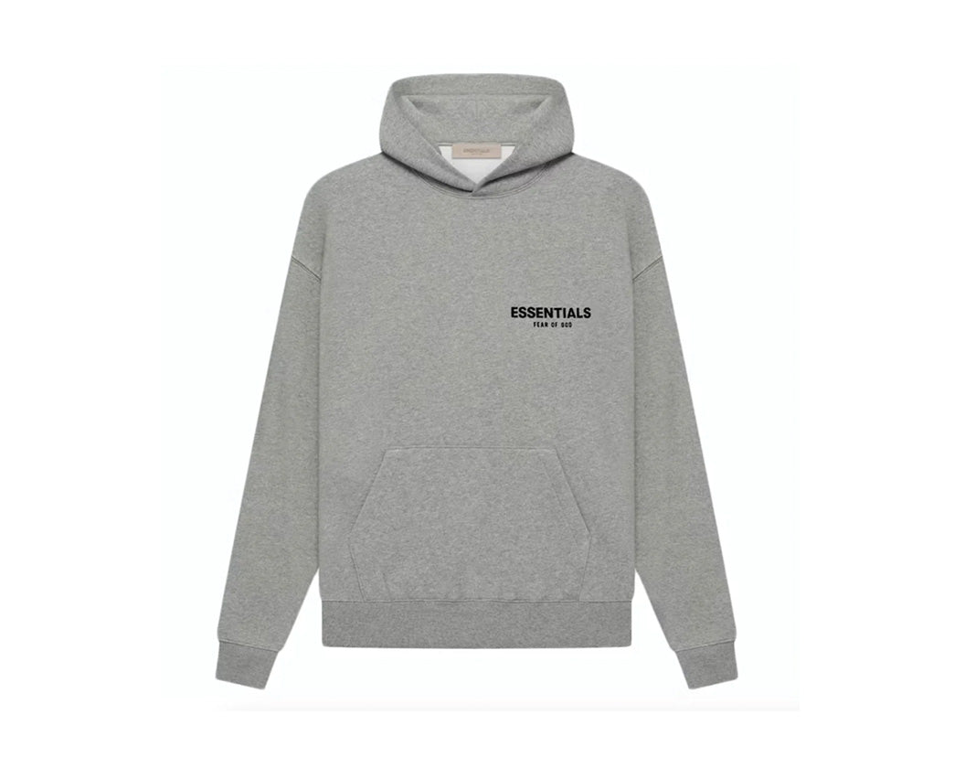 FEAR OF GOD ESSENTIALS HOODIE DARK OATMEAL