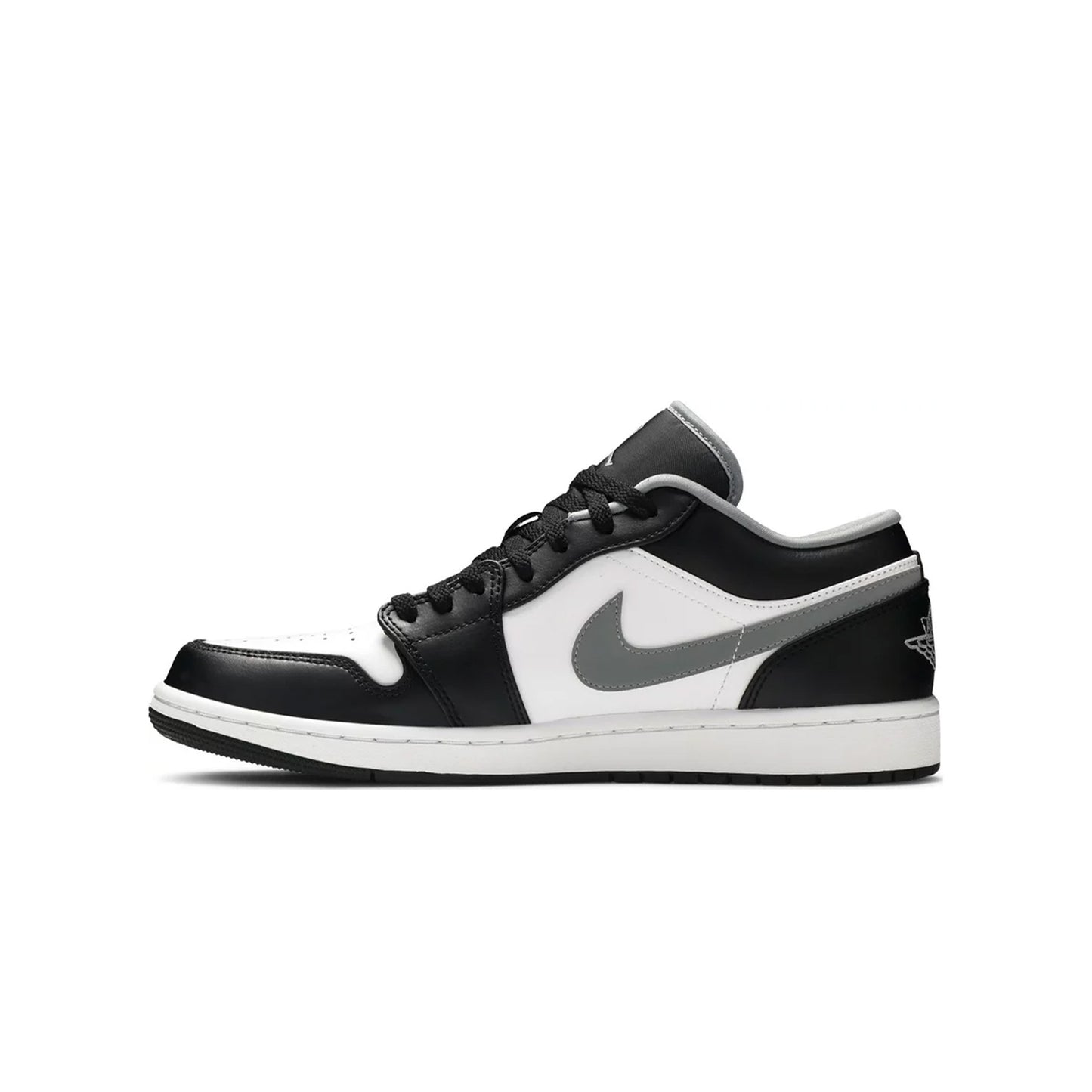 AIR JORDAN 1 LOW BLACK WHITE GREY