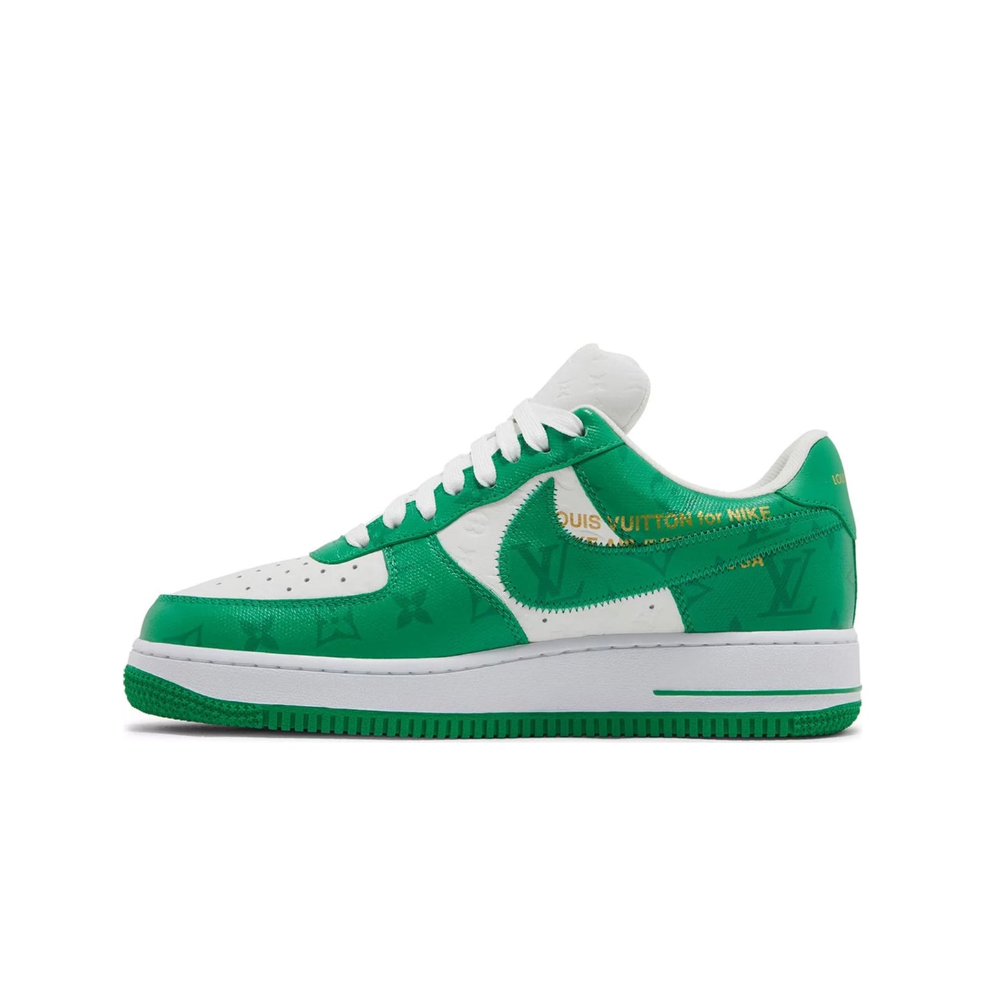 LOUIS VUITTON AIR FORCE 1 LOW BY VIRGIL ABLOH GREEN