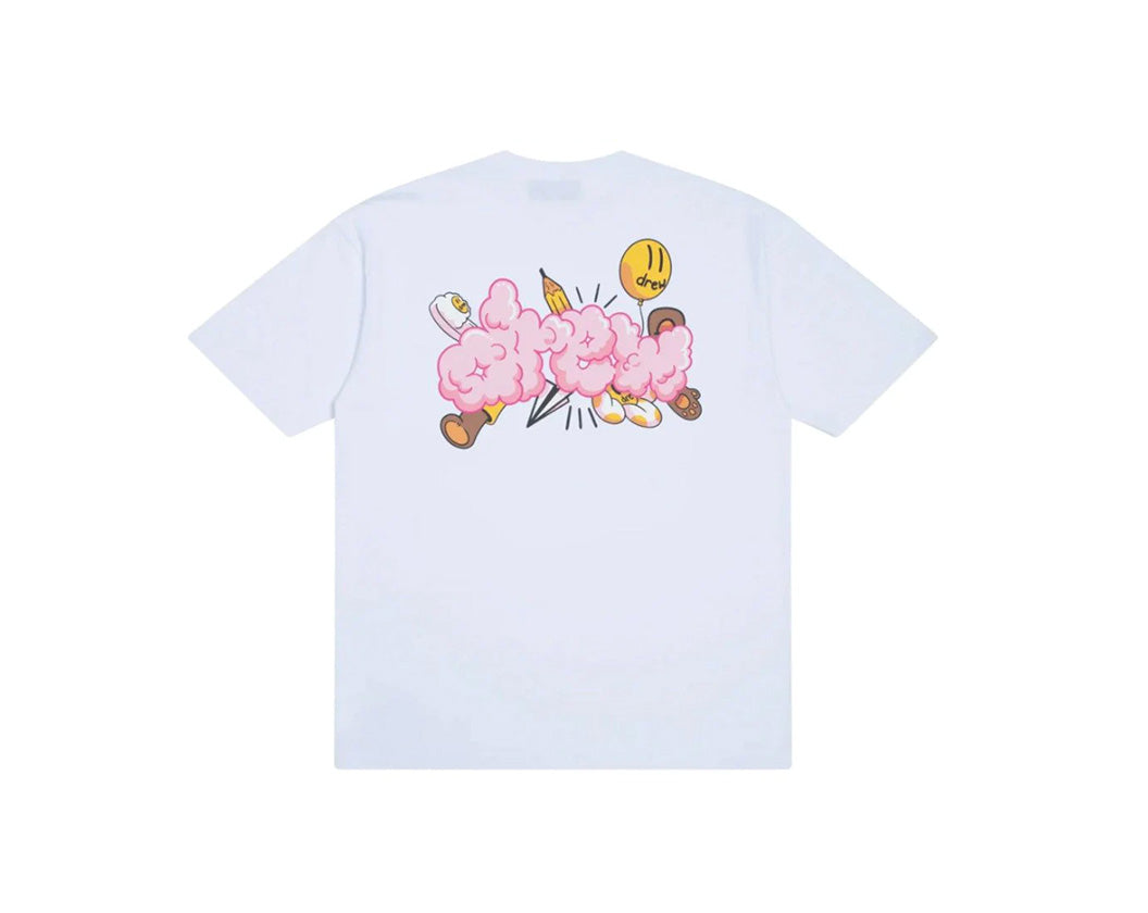 DREW HOUSE SECRET T-SHIRT WHITE DOODLE