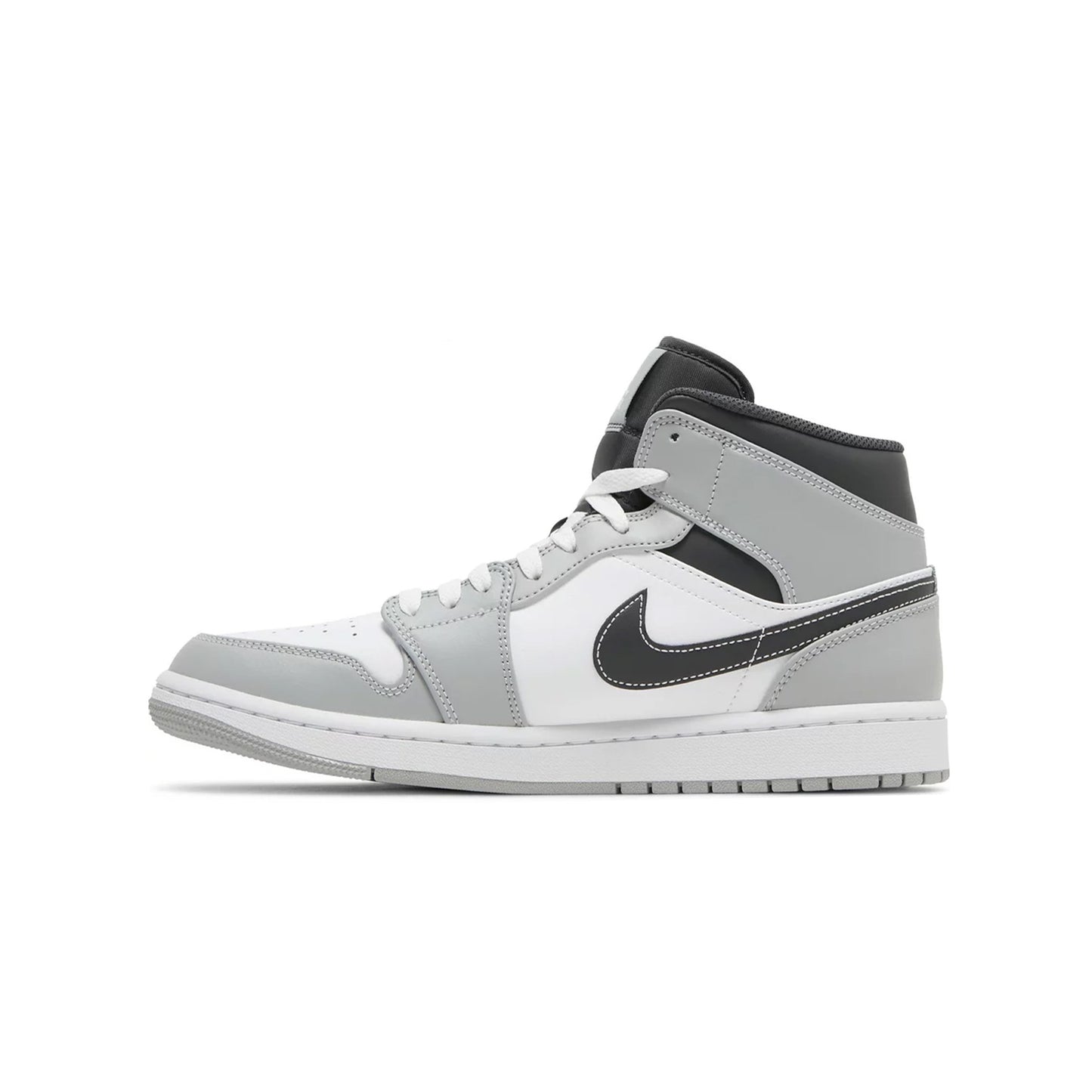 AIR JORDAN 1 MID LIGHT SMOKE GREY ANTHRACITE