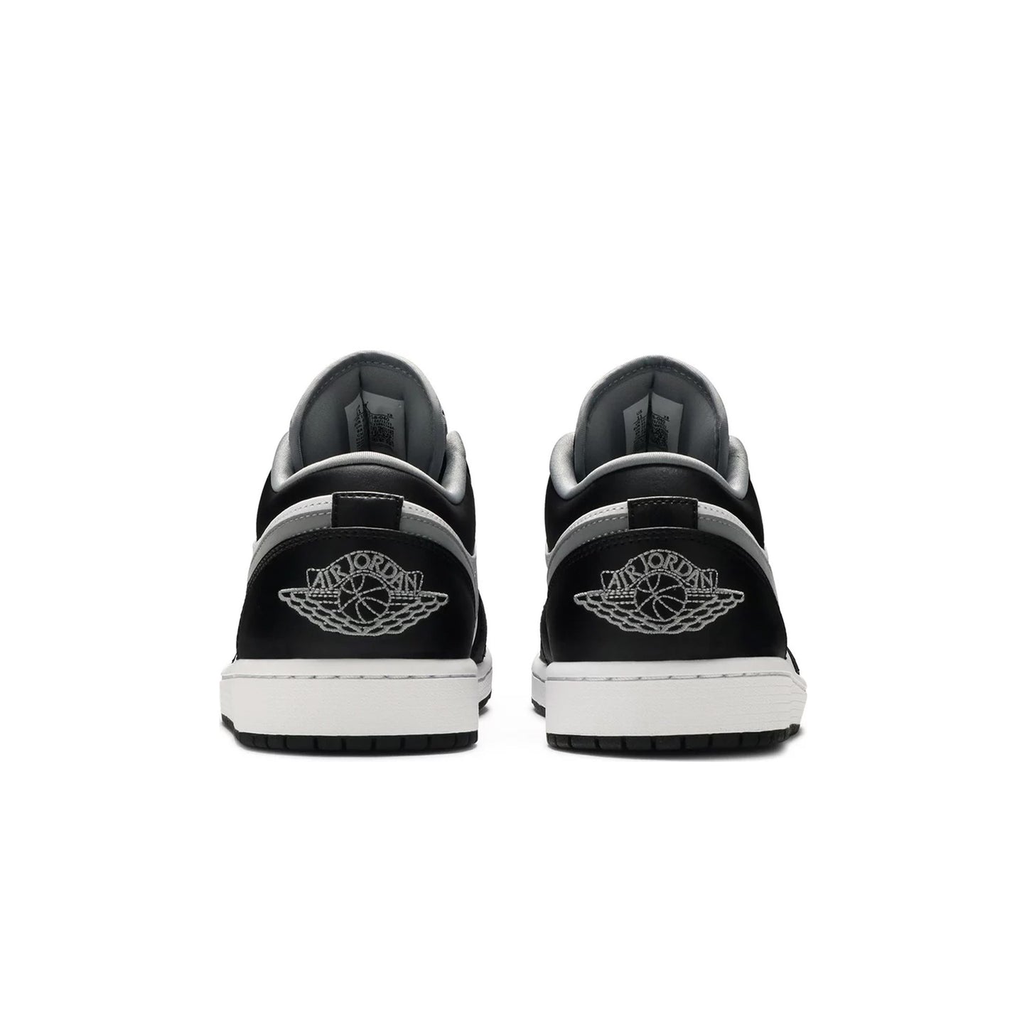 AIR JORDAN 1 LOW BLACK WHITE GREY