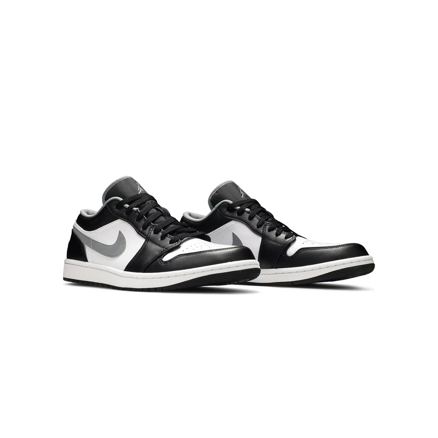 AIR JORDAN 1 LOW BLACK WHITE GREY