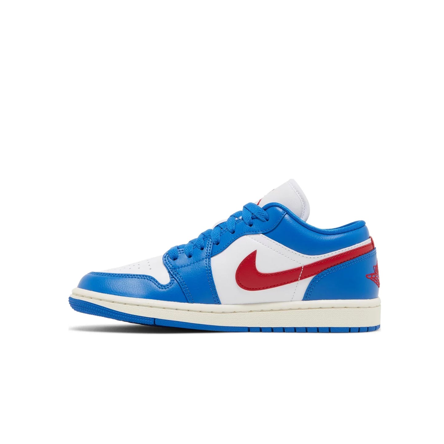 AIR JORDAN 1 LOW SPORT BLUE GYM RED (W)