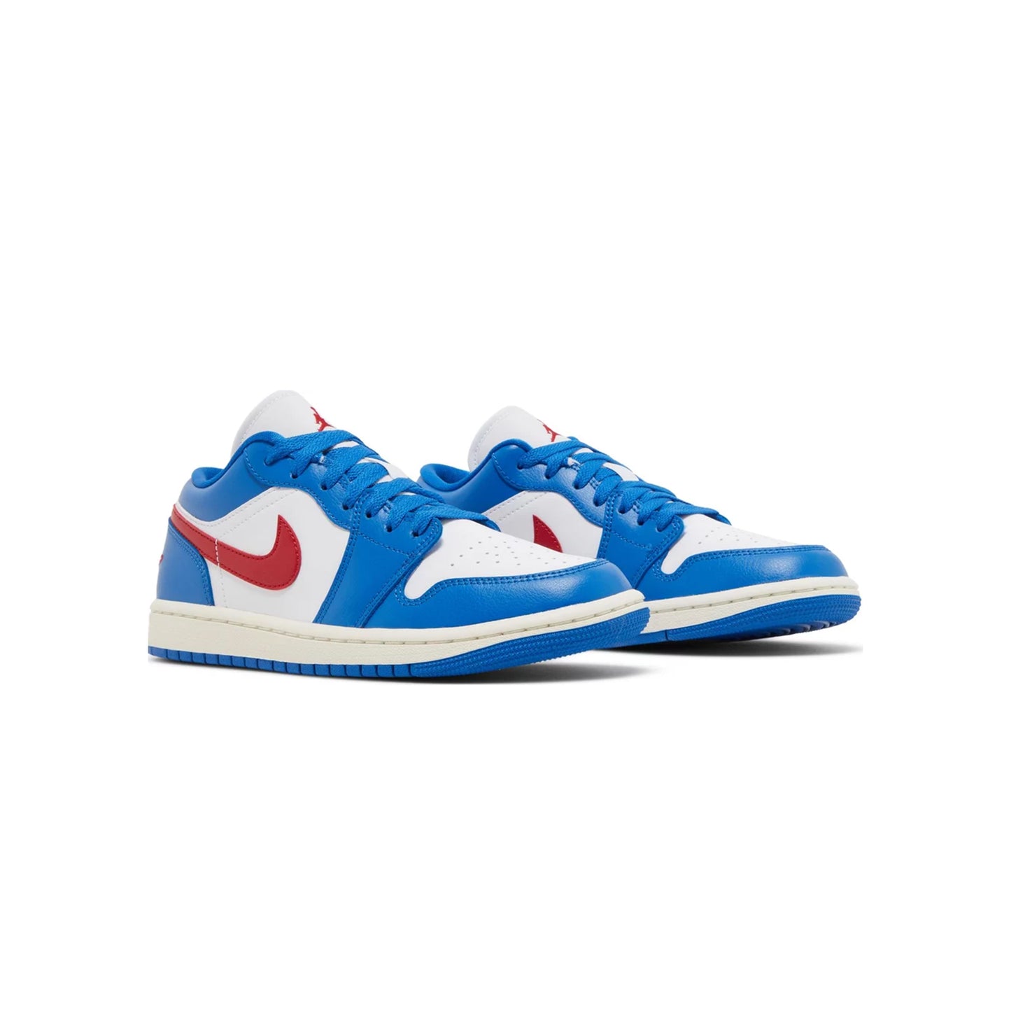 AIR JORDAN 1 LOW SPORT BLUE GYM RED (W)